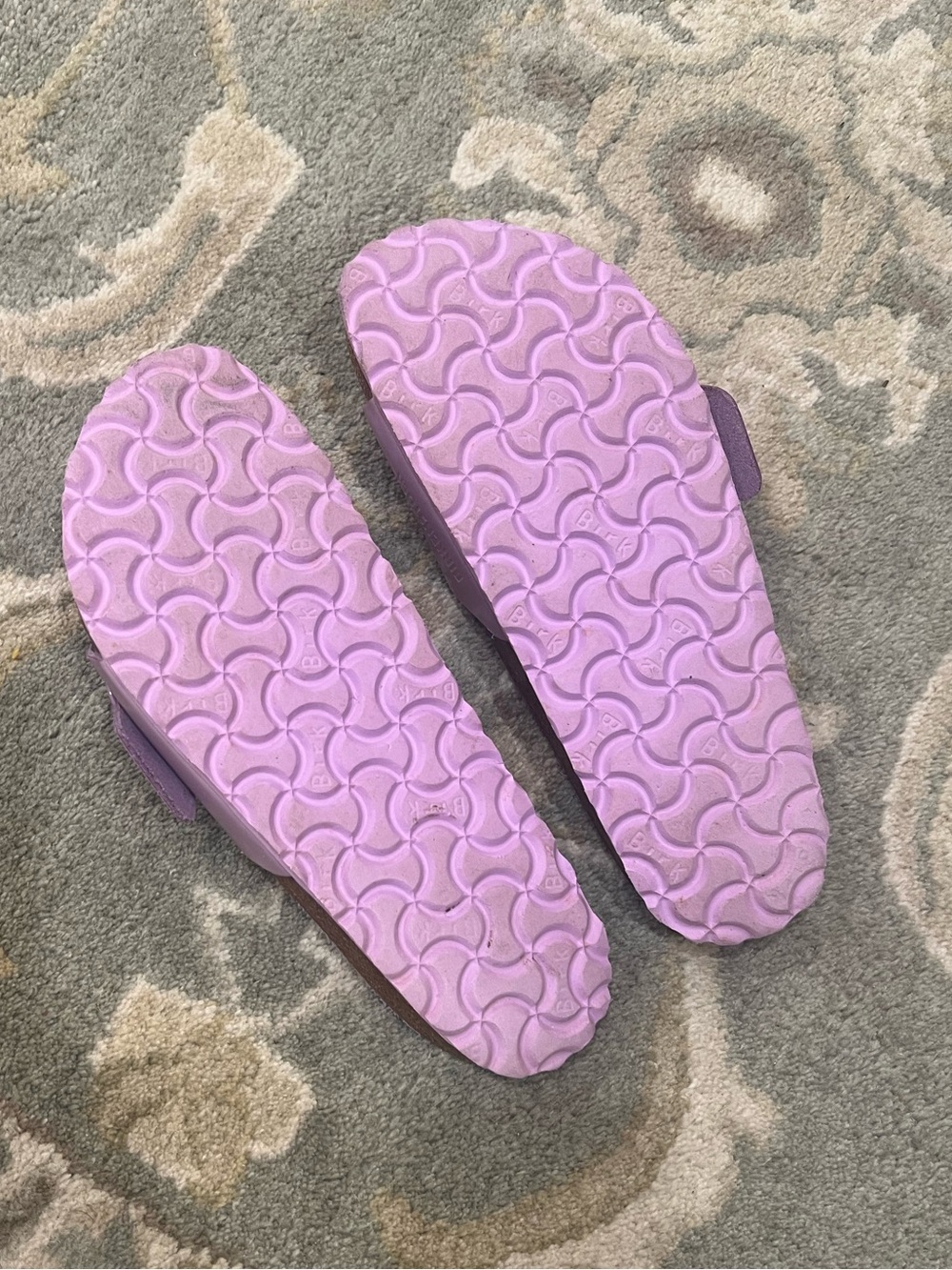 Birkenstock Madrid Single-Buckle Slide Sandals in Lavender Size 37 - Picture 7 of 14